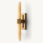 Ravelle Milk Glass Linear Wall Sconce