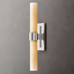 Ravelle Milk Glass Linear Wall Sconce