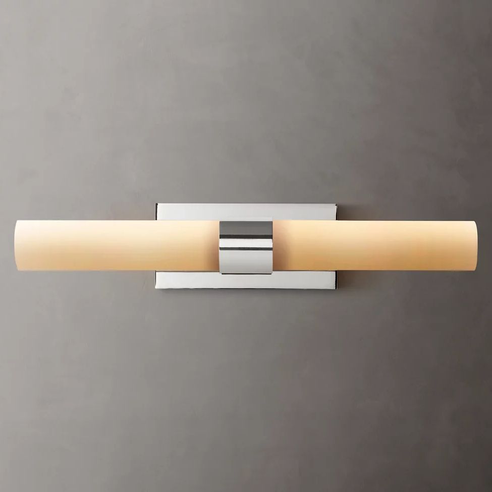 Ravelle Milk Glass Linear Wall Sconce