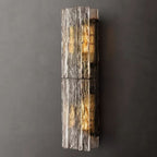 Lattice Module Glass Double Wall Sconce