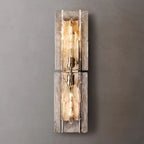 Lattice Module Glass Double Wall Sconce
