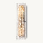 Lattice Module Glass Double Wall Sconce