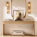 Lattice Module Glass Double Wall Sconce