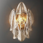 Petalia Stacked Glass Wall Sconce