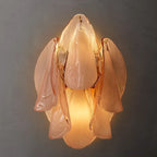 Petalia Stacked Glass Wall Sconce