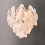 Petalia Stacked Glass Flush Mount
