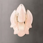 Petalia Stacked Glass Wall Sconce