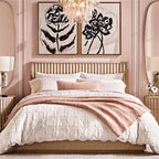 Petalia Stacked Glass Round Chandelier 32"