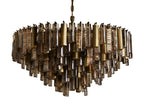 Neve Rhythm Column Round Chandelier