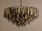 Neve Rhythm Column Round Chandelier
