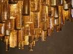 Neve Rhythm Column Round Chandelier