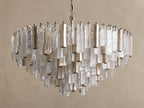 Neve Rhythm Column Round Chandelier