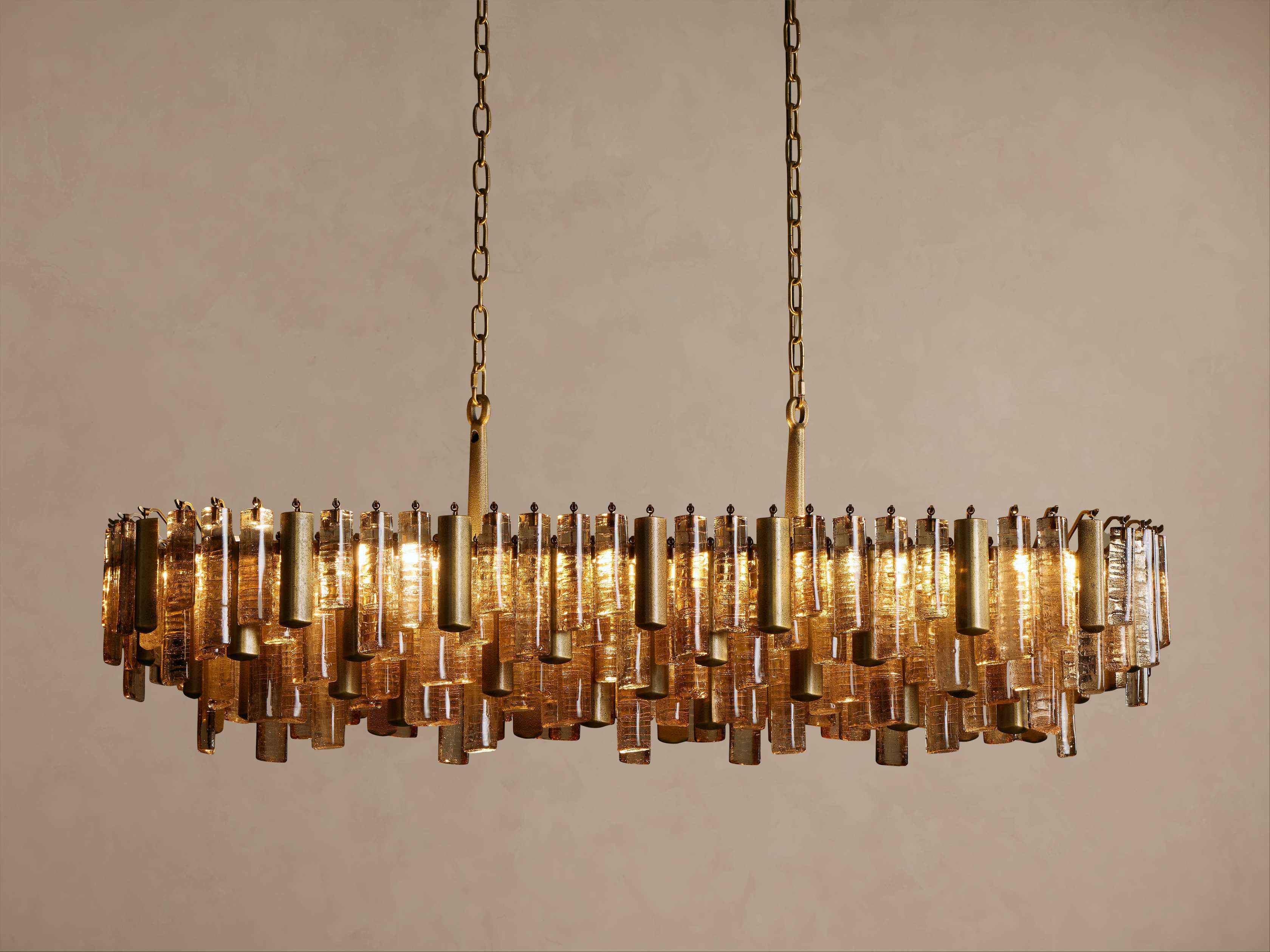 Neve Rhythm Column Linear Chandelier