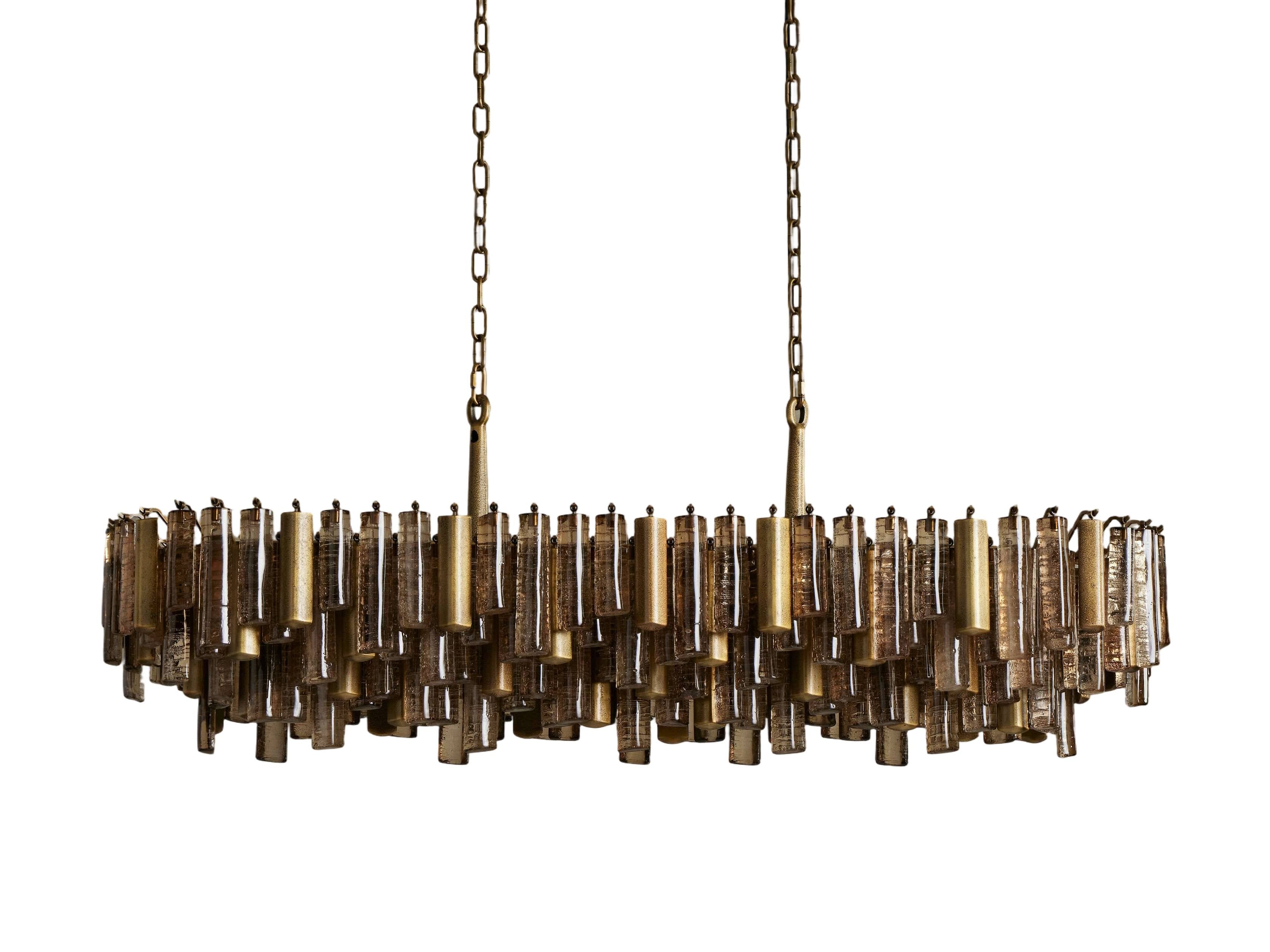Neve Rhythm Column Linear Chandelier