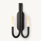 Rousselin Midcentury Sleek Double Wall Sconce