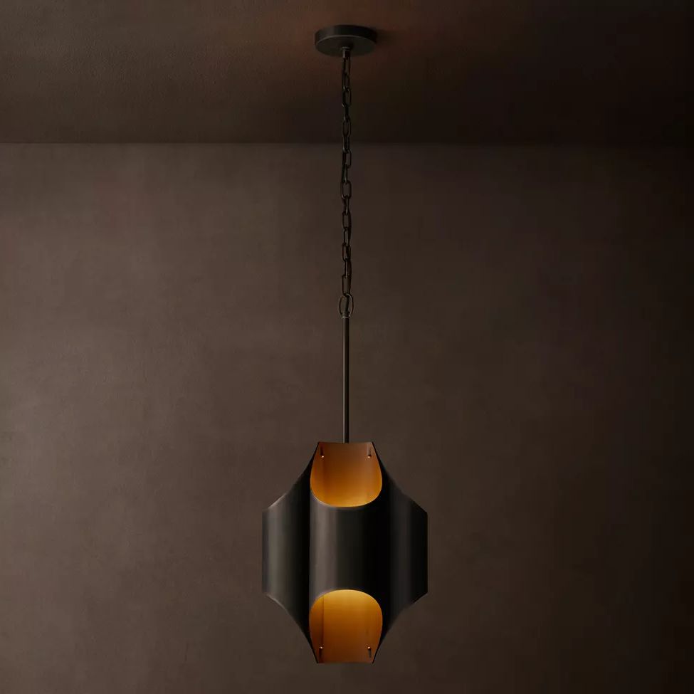 Cathedral Layered Curve Pendant Light