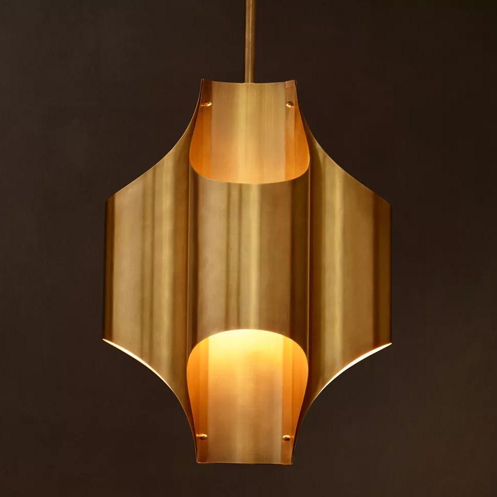 Cathedral Layered Curve Pendant Light