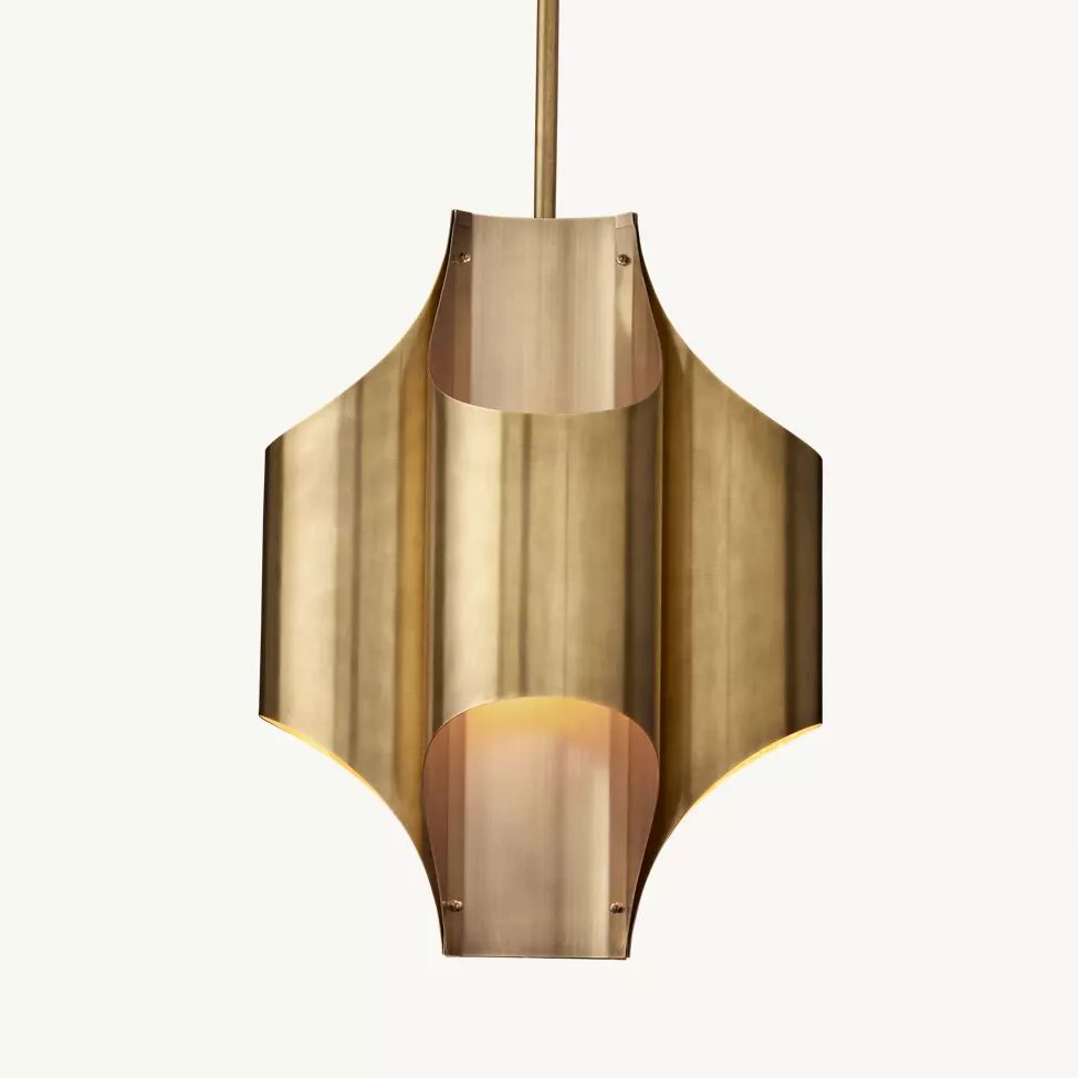 Cathedral Layered Curve Pendant Light
