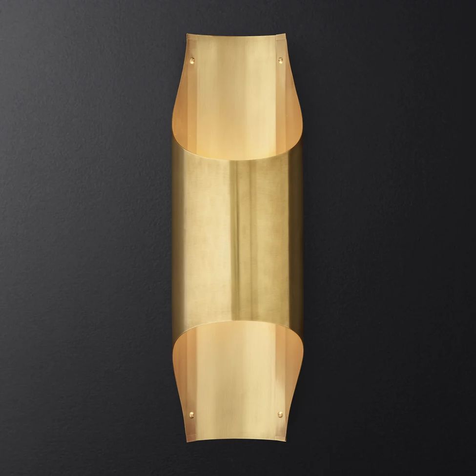 Cathedral Layered Curve Wall Sconce
