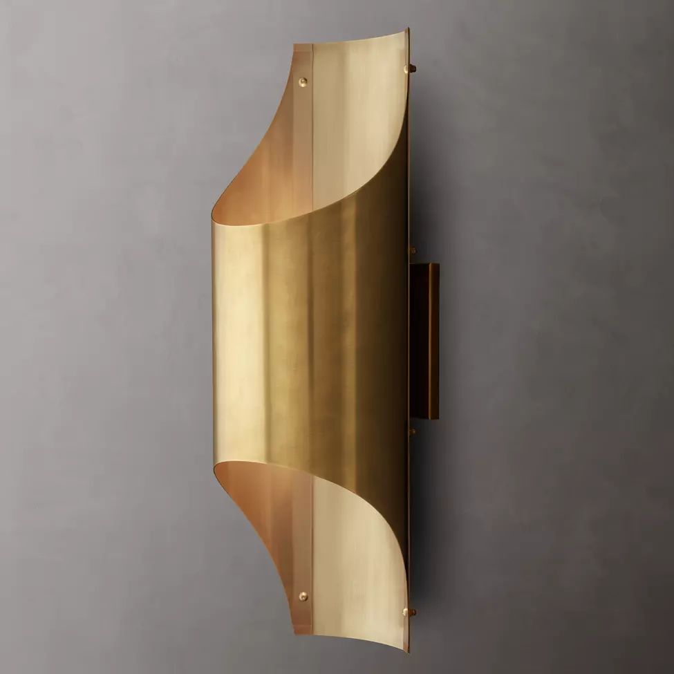 Cathedral Layered Curve Wall Sconce