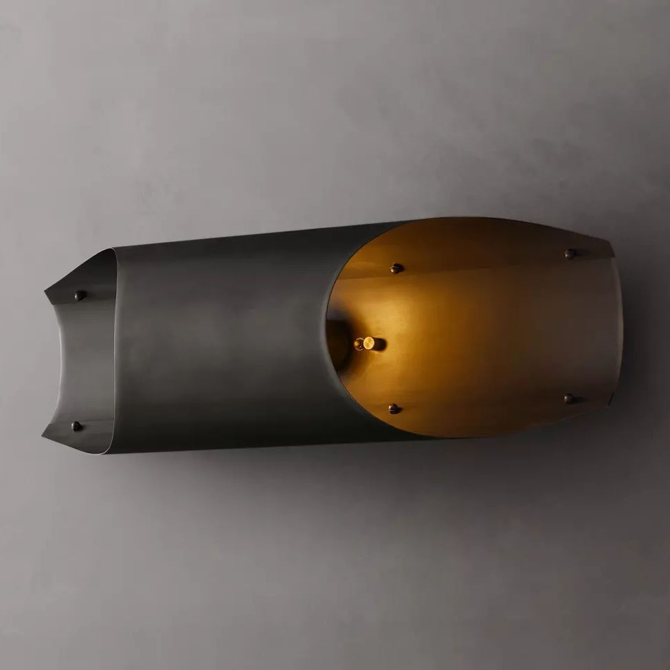 Cathedral Layered Curve Wall Sconce