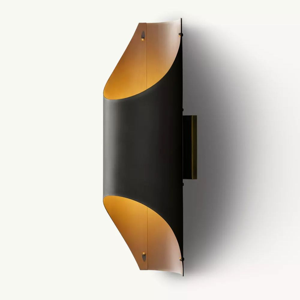 Cathedral Layered Curve Wall Sconce