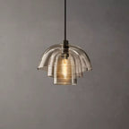 Blom Layered Glass Cloche Pendant Light