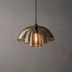 Blom Layered Glass Cloche Pendant Light
