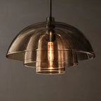 Blom Layered Glass Cloche Pendant Light