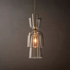 Blom Layered Glass Grand Flute Pendant Light