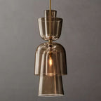 Blom Layered Glass Grand Flute Pendant Light