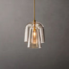 Blom Layered Glass Flute Pendant Light