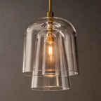Blom Layered Glass Flute Pendant Light