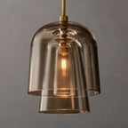 Blom Layered Glass Flute Pendant Light