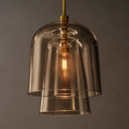 Blom Layered Glass Flute Pendant Light