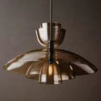 Blom Layered Glass Grand Cloche Pendant Light