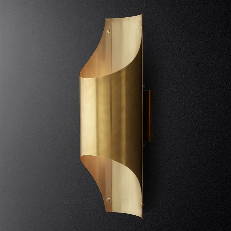 Cathedral Layered Curve Wall Sconce