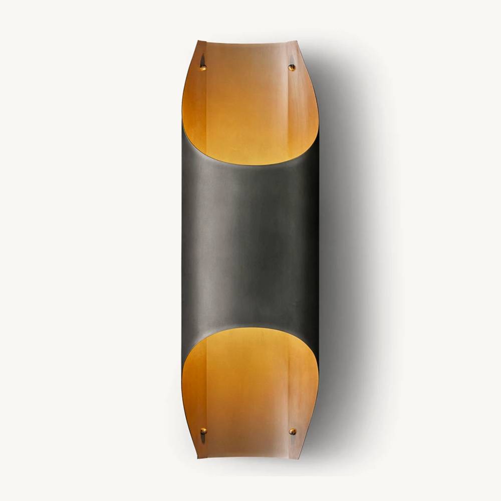 Cathedral Layered Curve Wall Sconce