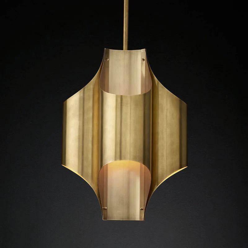 Cathedral Layered Curve Pendant Light