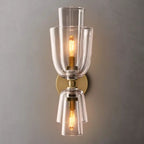 Blom Layered Glass Grand Flute Wall Sconce