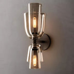 Blom Layered Glass Grand Flute Wall Sconce