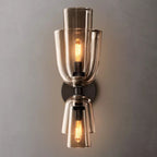 Blom Layered Glass Grand Flute Wall Sconce