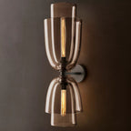 Blom Layered Glass Grand Flute Wall Sconce