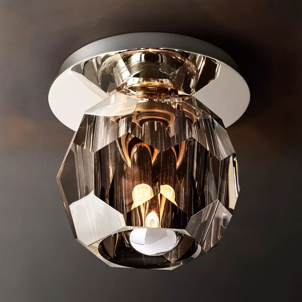 Boule De Radiant Crystal Flush Mount 6"