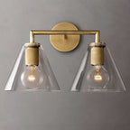 Utilitaire Funnel Shade Double Wall Sconce