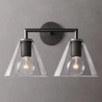 Utilitaire Funnel Shade Double Wall Sconce