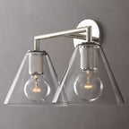 Utilitaire Funnel Shade Double Wall Sconce