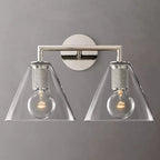 Utilitaire Funnel Shade Double Wall Sconce