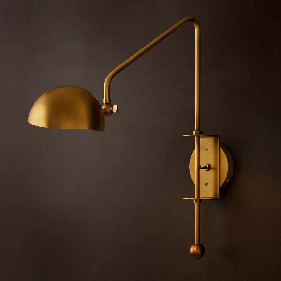 Convessi Sculpted Flow Task Wall Sconce