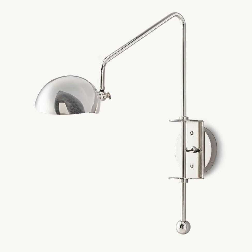Convessi Sculpted Flow Task Wall Sconce